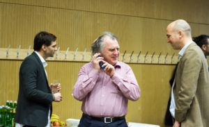 Networking in the breaks