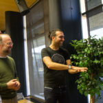 Group at the contents table